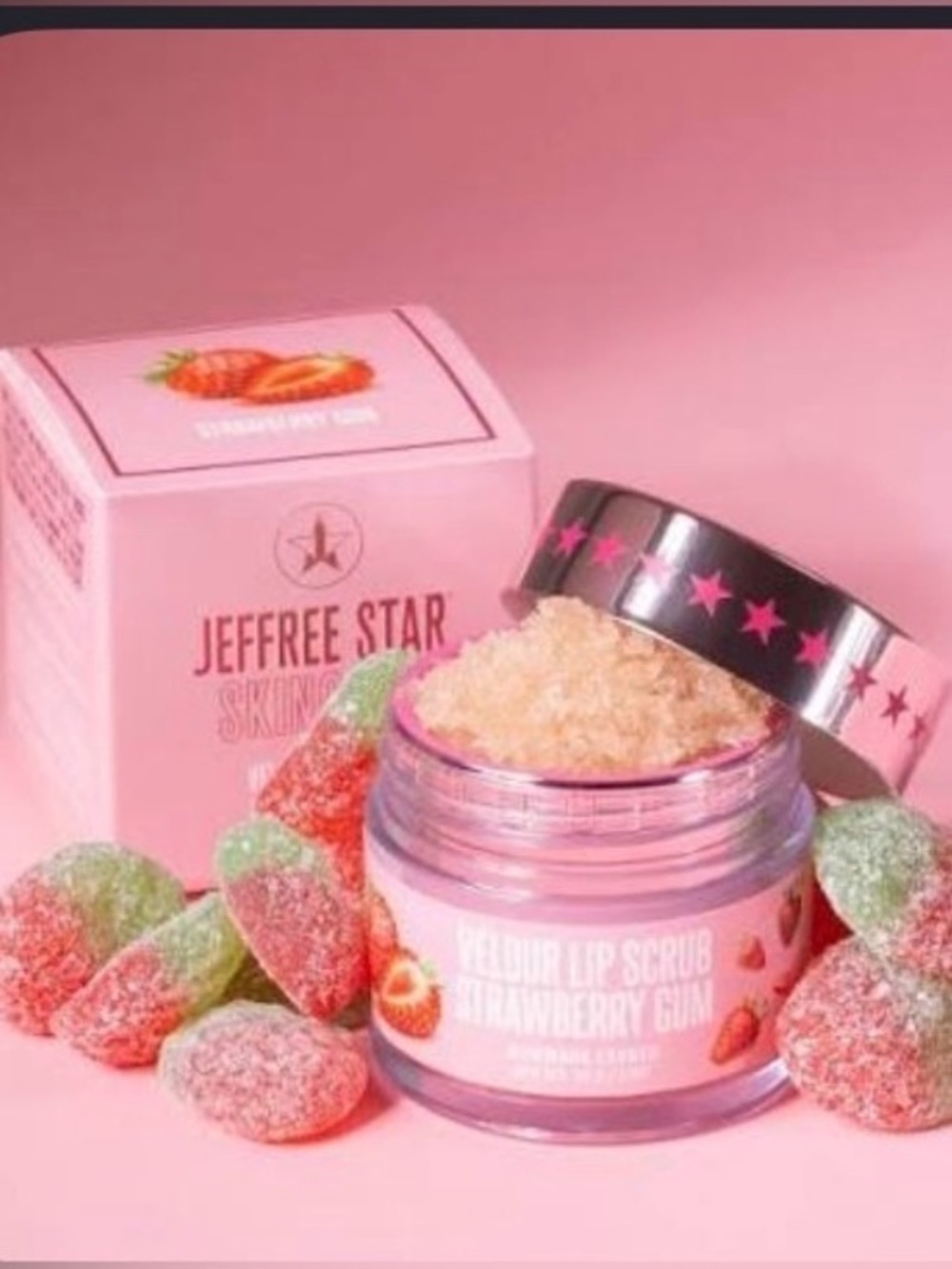 Jeffree Star STRAWBERRY GUM Velvet Lip Scrub -